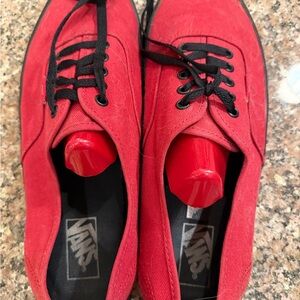 Vans Men's Bold Red Sneakers